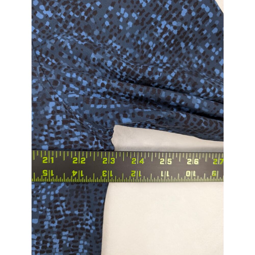 ALGO‎ Performance Mens Hoodie Large Blue Stretch Moisture Wicking Sweatshirt - Picture 4 of 7